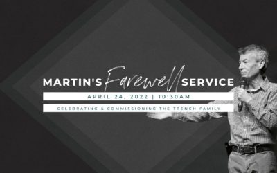 Martin’s Farewell Service