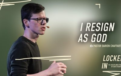 I Resign As God